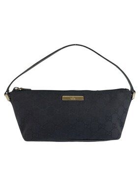 Gucci Black Silver 039 Handbag Pouch